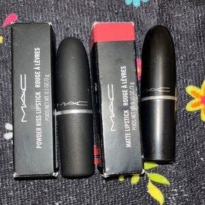 MAC Powder Kiss and Matte Lipstick Set